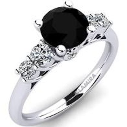 Black Diamond Ring by Tonec Clamira Style™