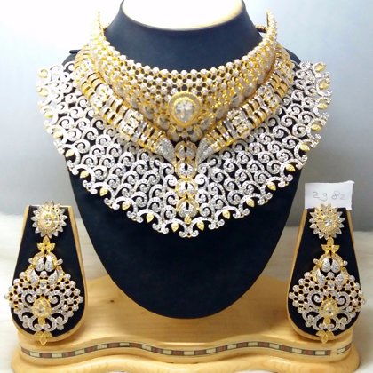Tonec™ Princessa' full set necklace and ear rings